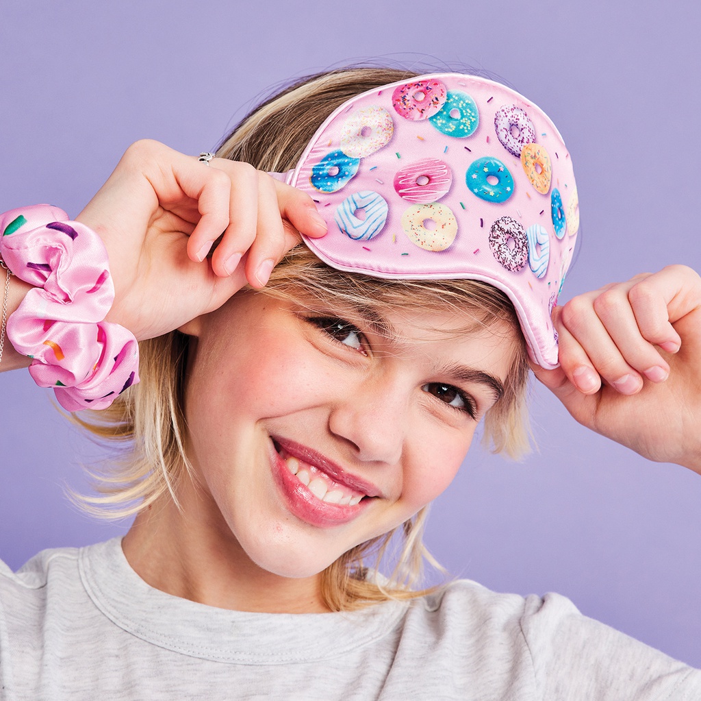 Go DoNuts Eye Mask & Scrunchie Set